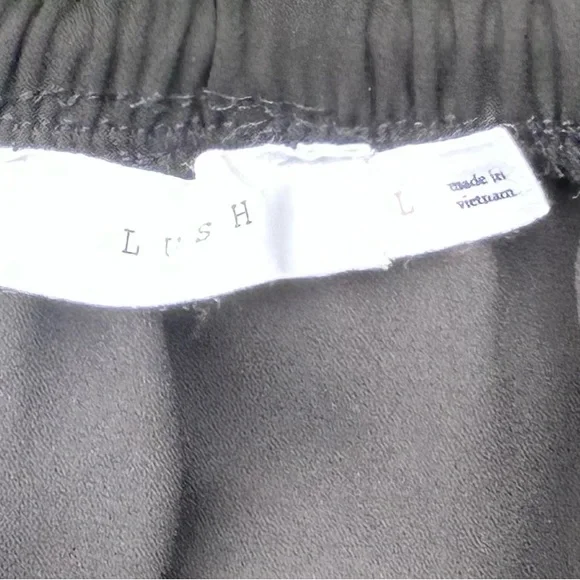 Sz-L Lush brand black dress - Picture 2 of 2